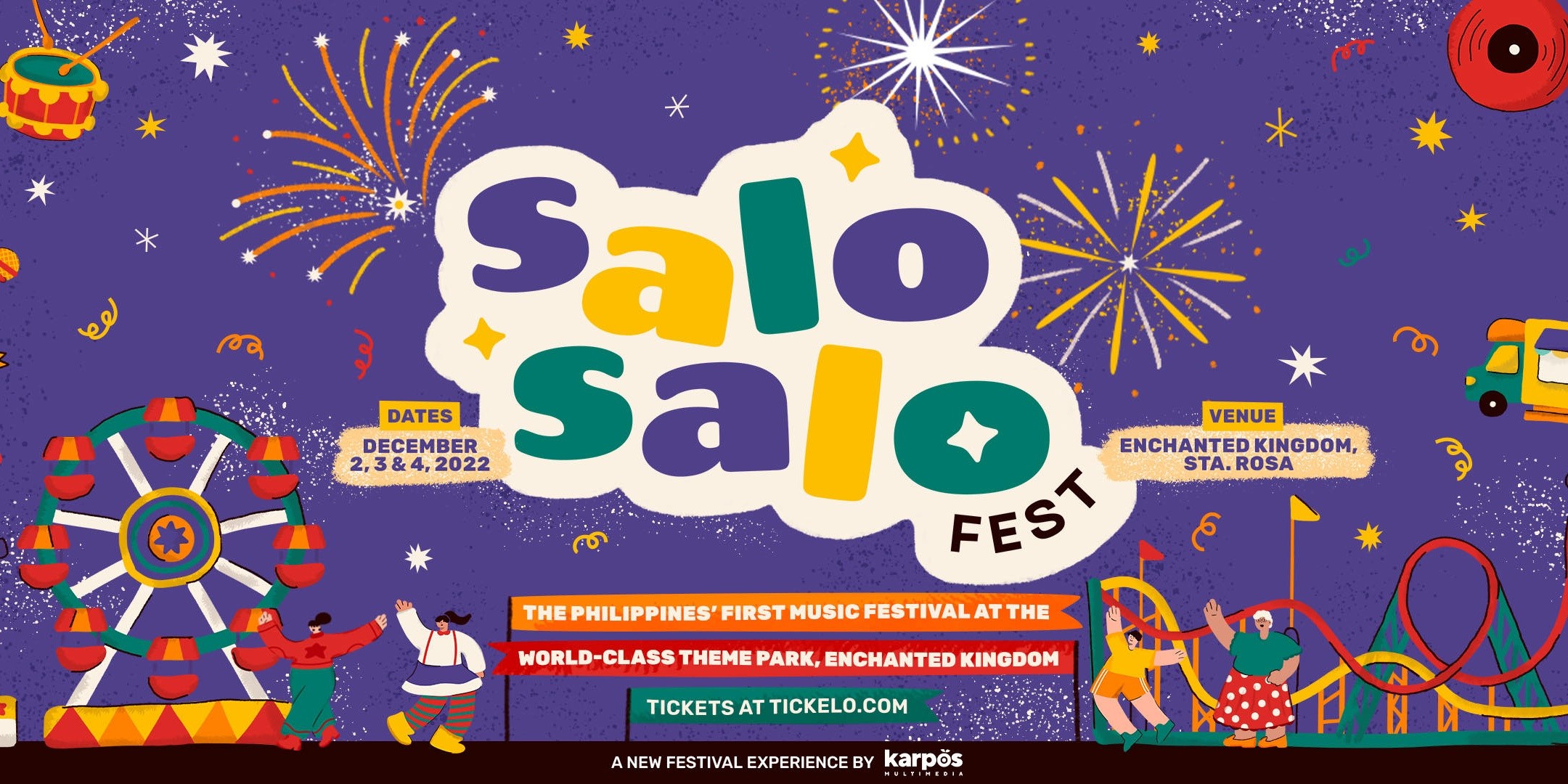 6 things to do at the Philippines' first theme park music festival, Salo-Salo Fest